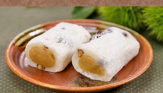 栗きんとん塩豆大福